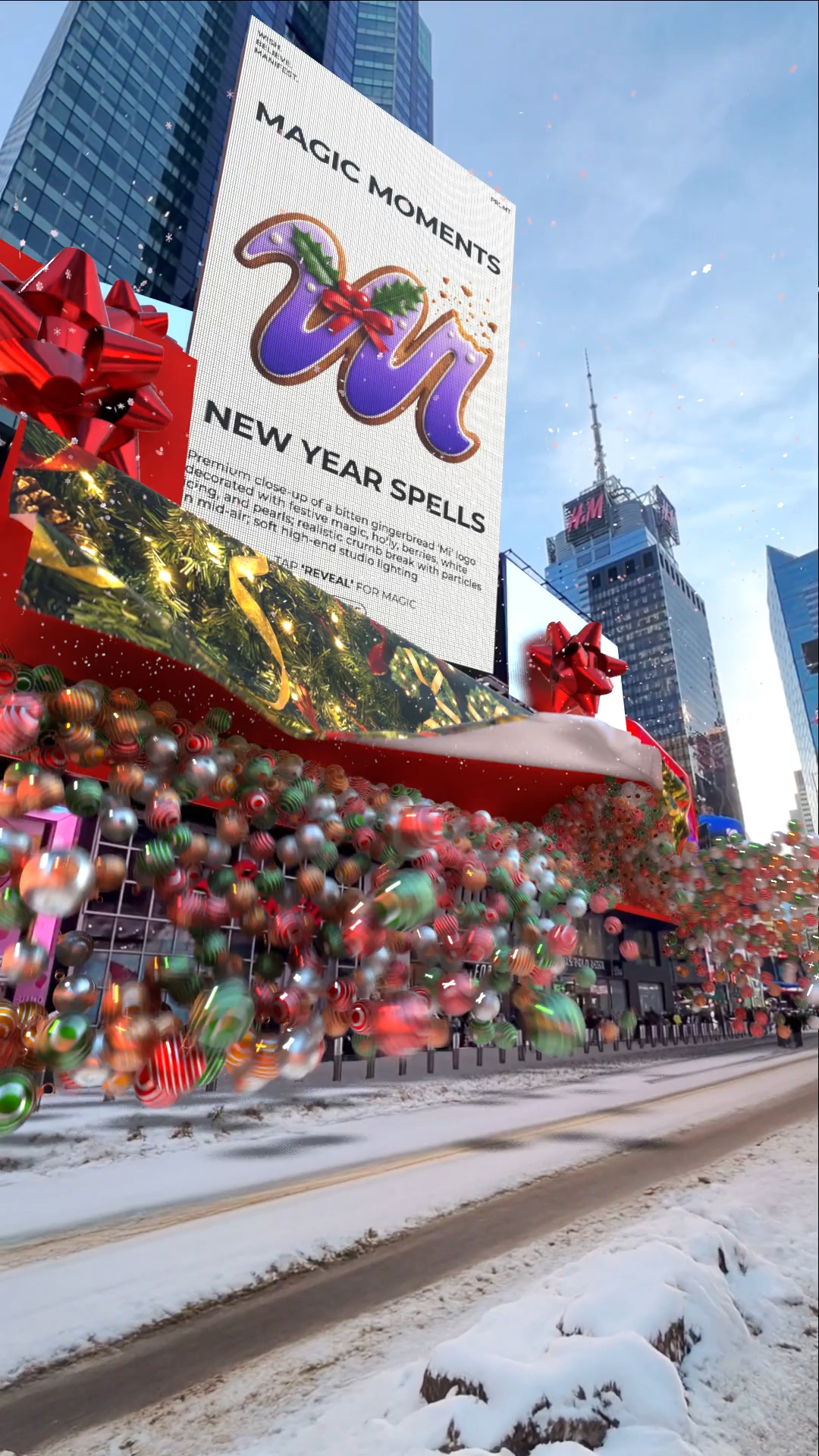 Times Square Ornaments