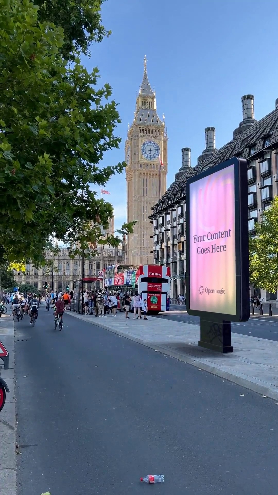 London Big Ben billboard