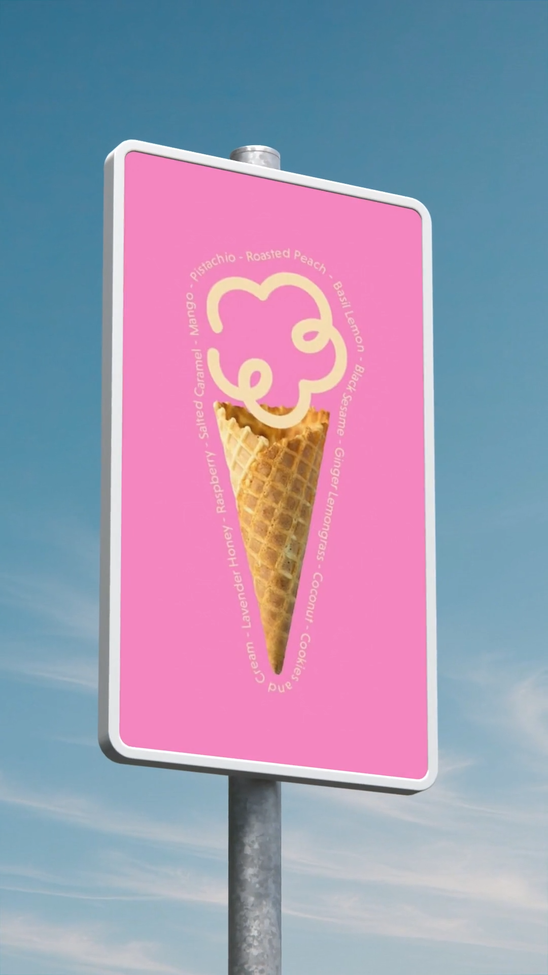 Billboard Blue Sky