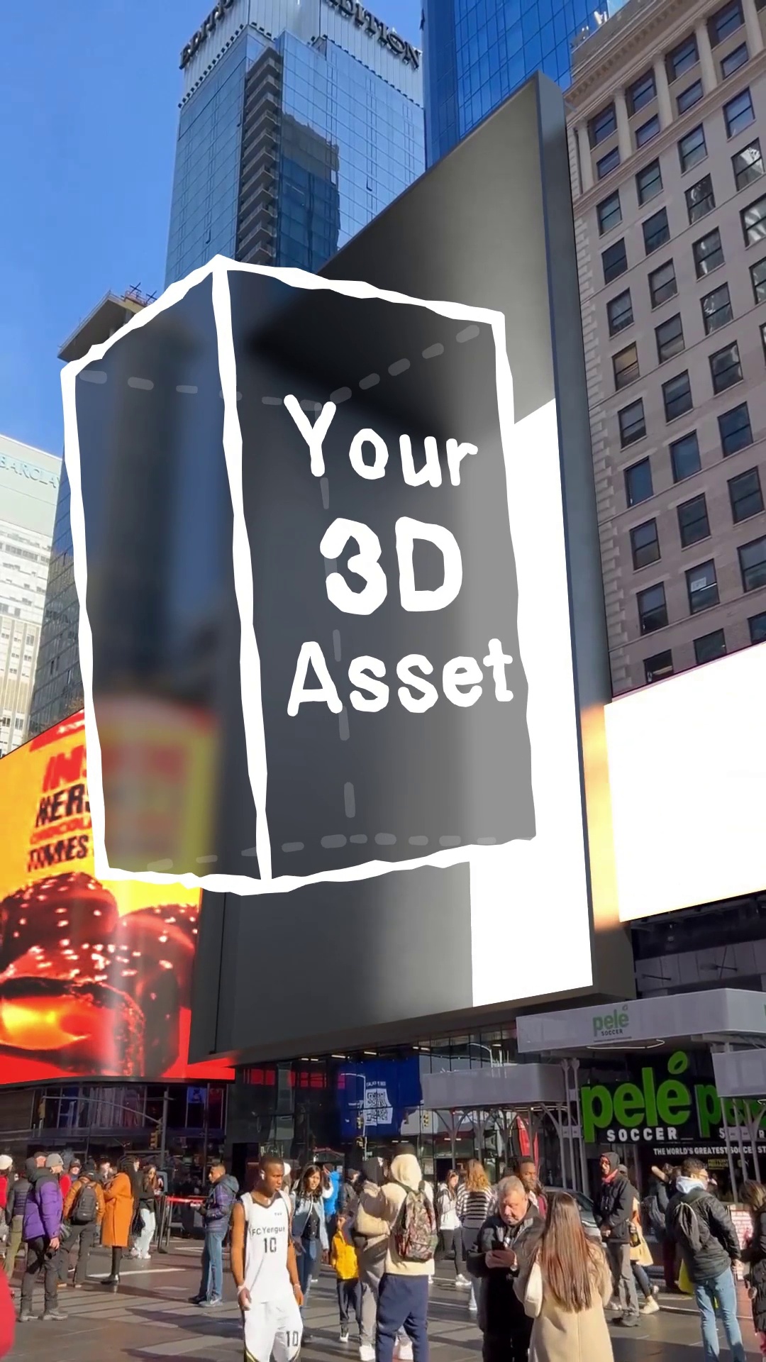 New York Times Square Screen