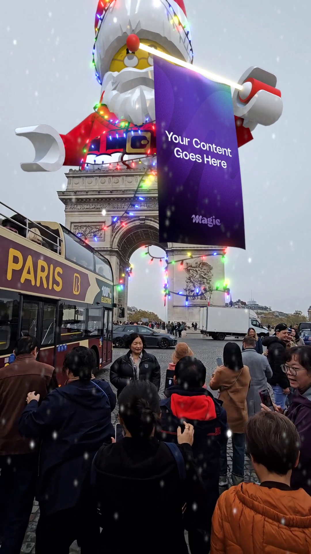 Paris Arc New Year